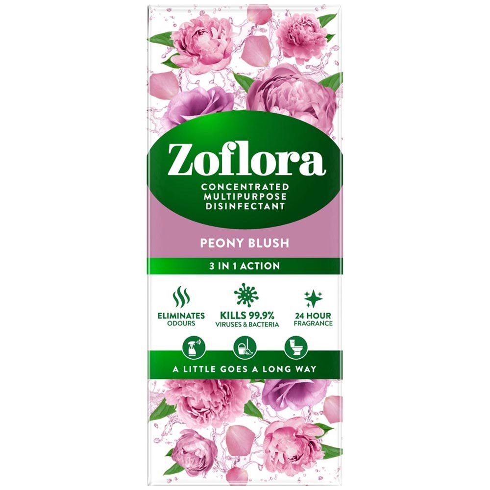 Zoflora Peony Blush Concentrated Disinfectant 500ml Image 1