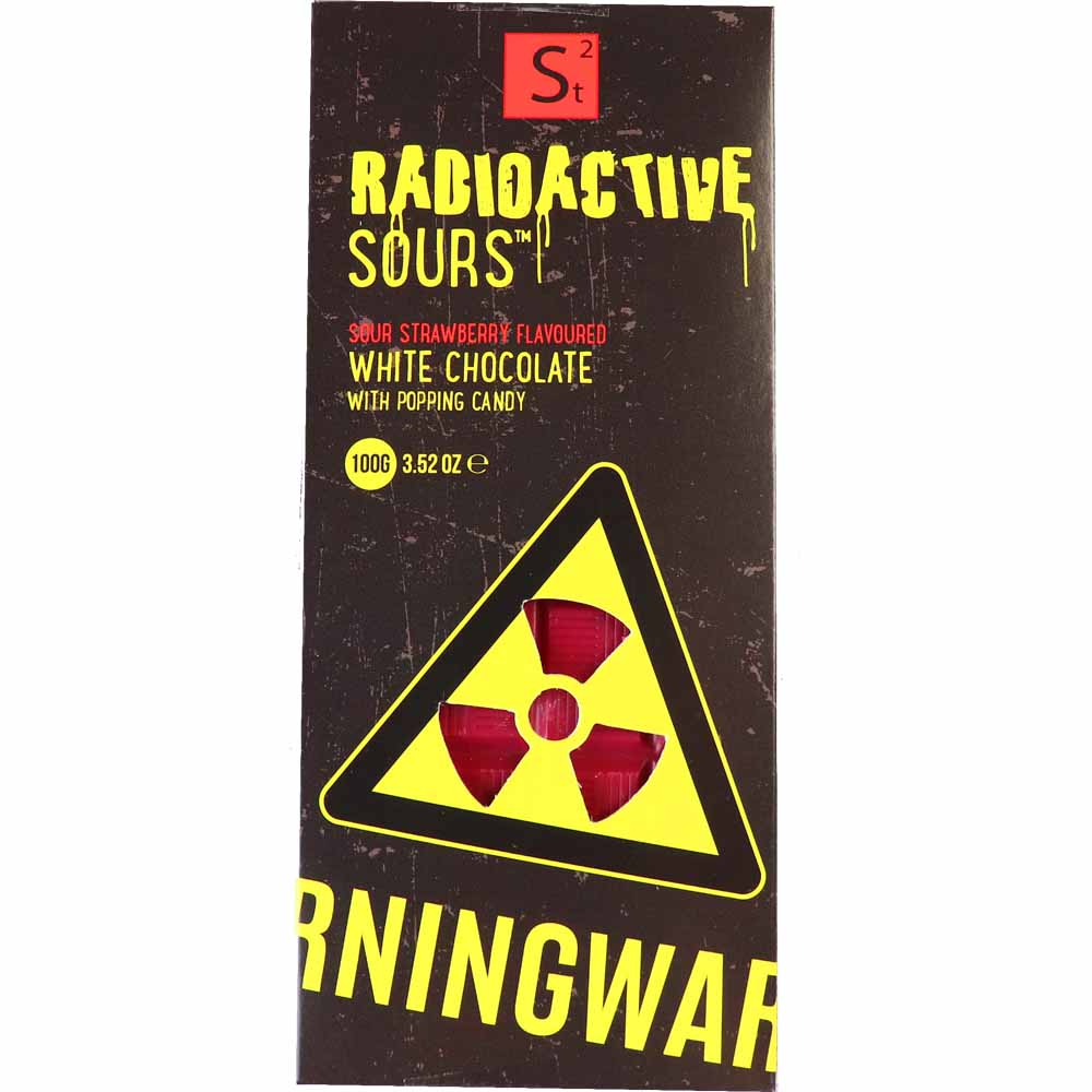 Radioactive Sours Chocolate Bar 80g Image 4