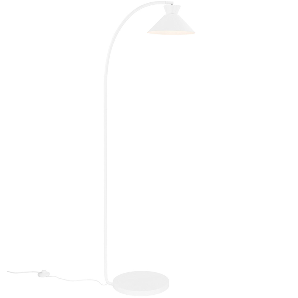 Nordlux Dial E27 White Floor Lamp Image 1
