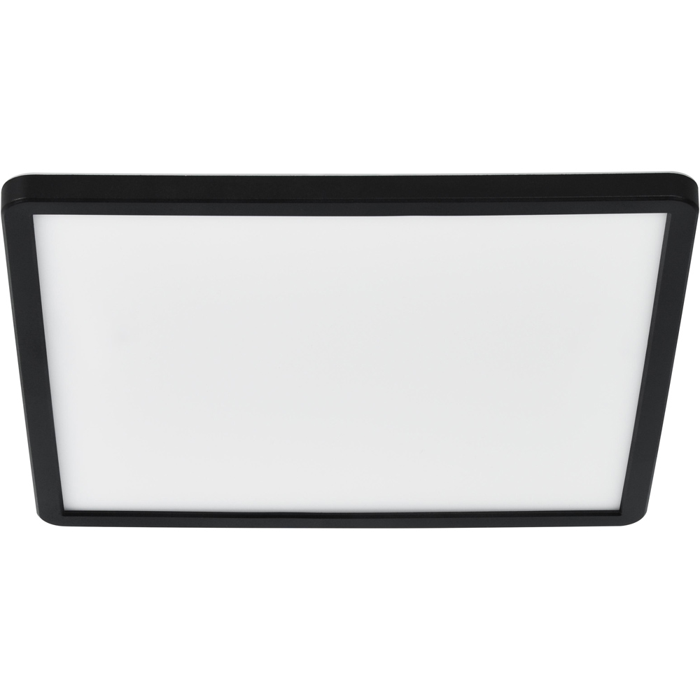 Nordlux Oja 29 Outdoor Square Black LED Ceiling Light Image 1
