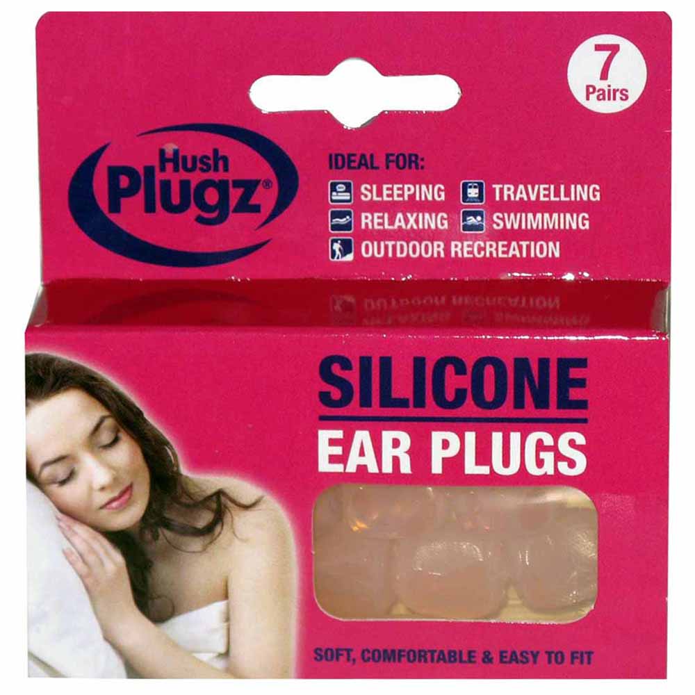 Hush Plugz Silicone Earplugs 14 Pack Image