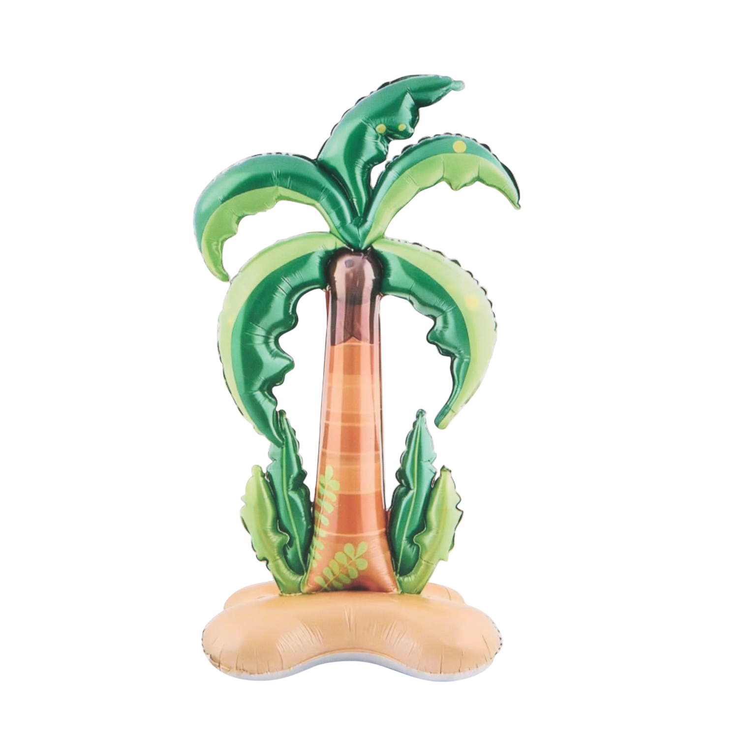 Tiki Palm Tree Standing Foil Balloon Image 2
