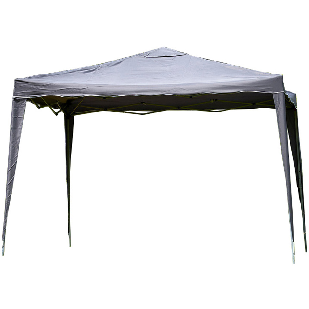 Glendale 3 x 3m Easy Up Grey Garden Gazebo Image 2