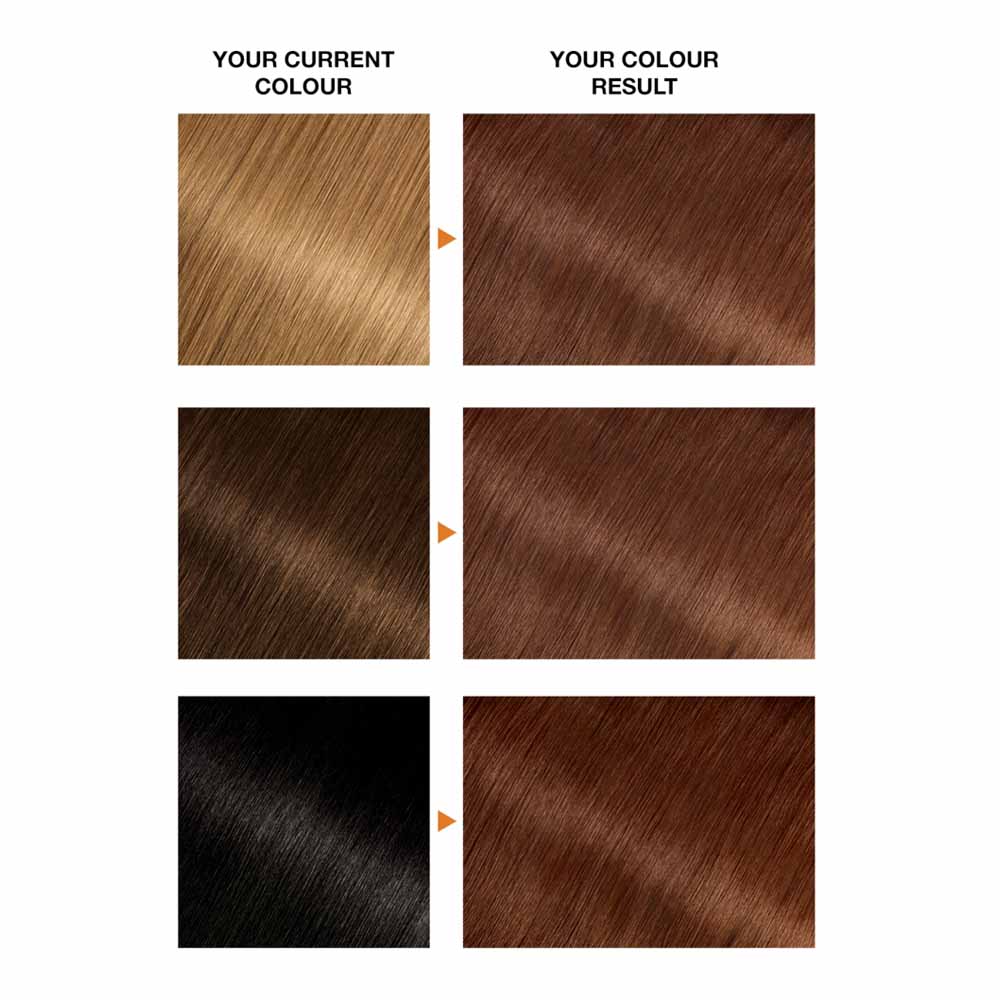 Garnier Belle Color 5.5 Natural Light Auburn Permanent Hair Dye Image 3