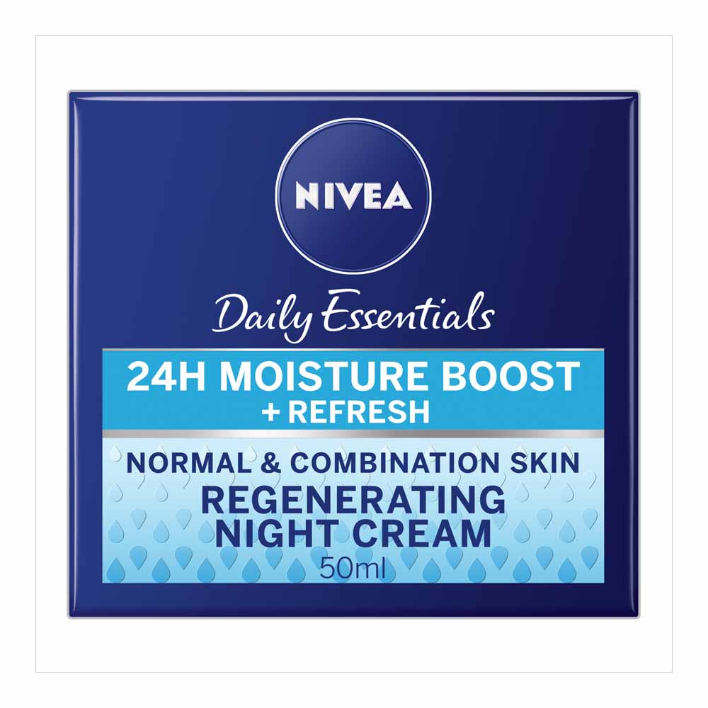 Nivea Moisturising Night Cream for Normal Skin 50ml Image