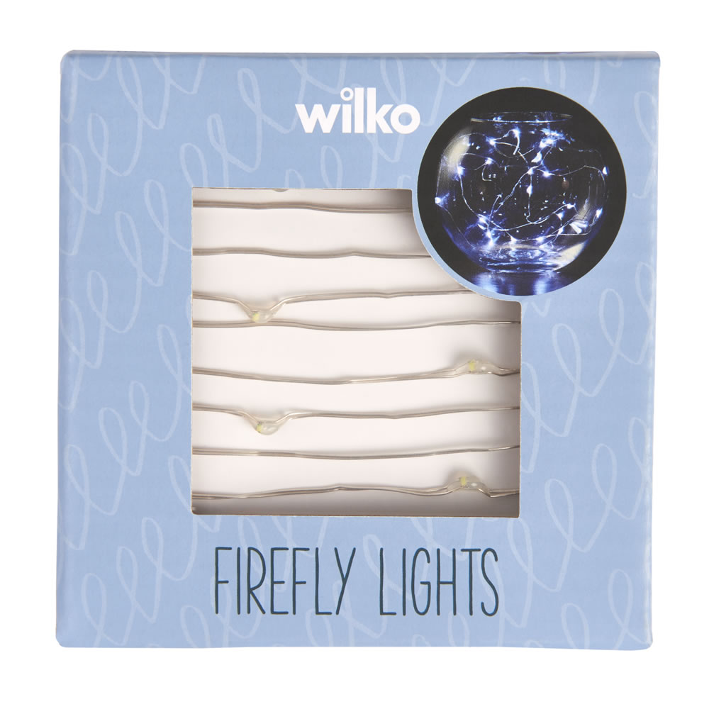 Wilko Sassy Firefly Lights 1.9M Image