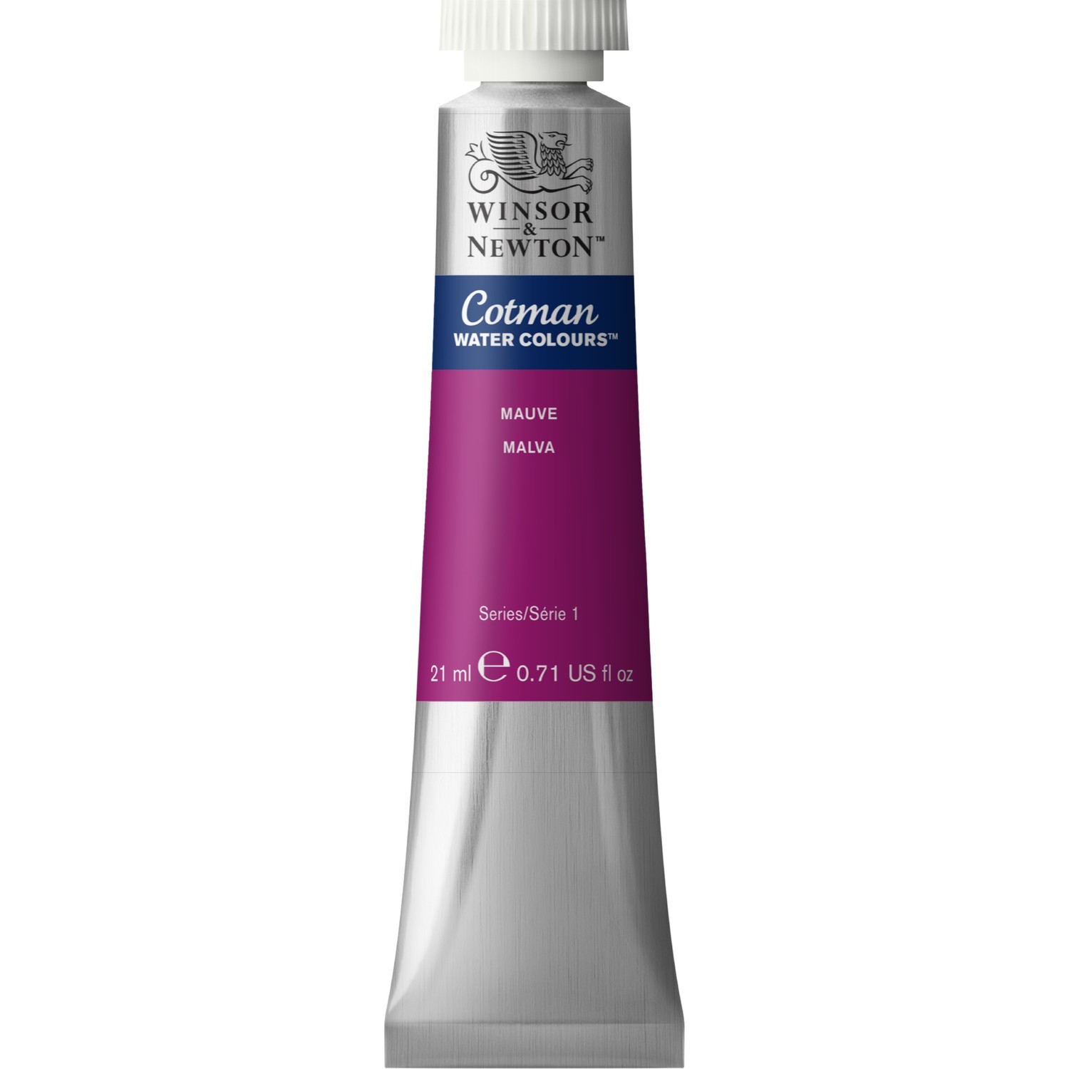 Winsor & Newton Cotman Mauve Watercolour Paint 21ml Image 1