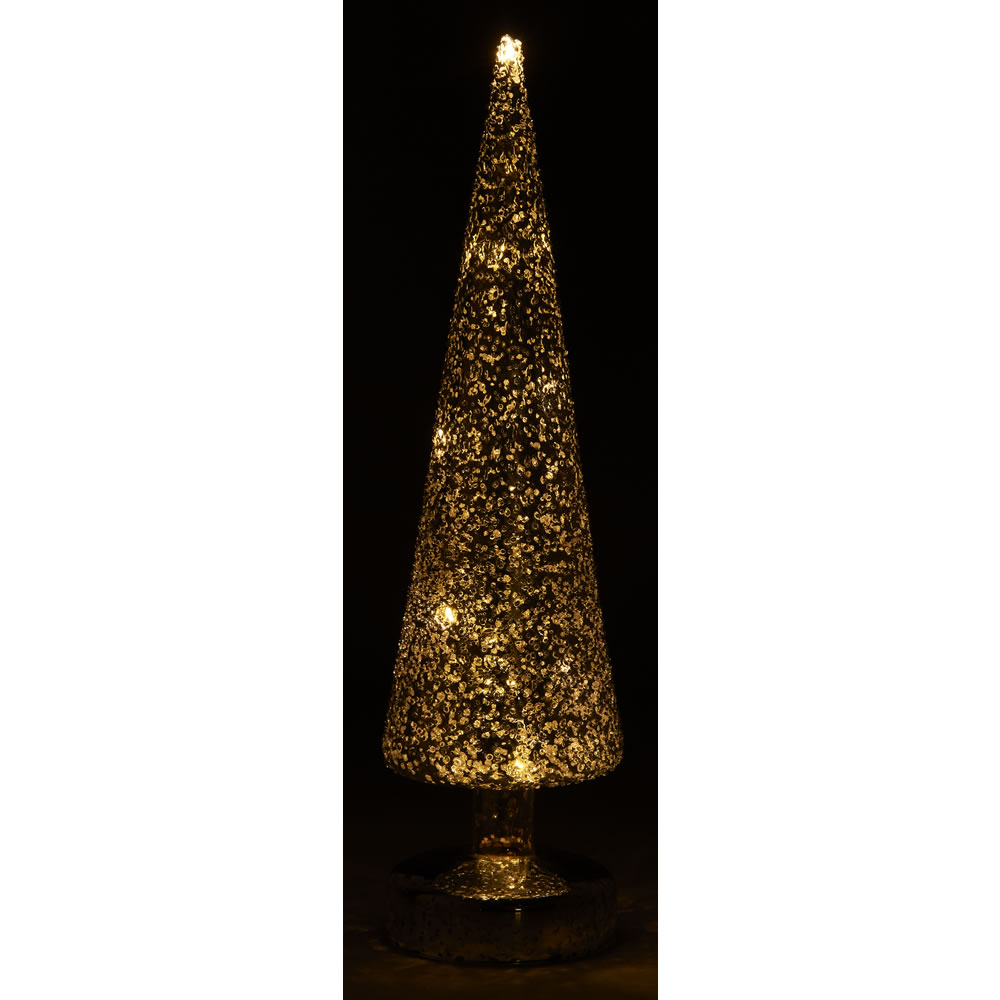 Wilko Medium Winter Wonder LED Tree Christmas Ornament Image 3