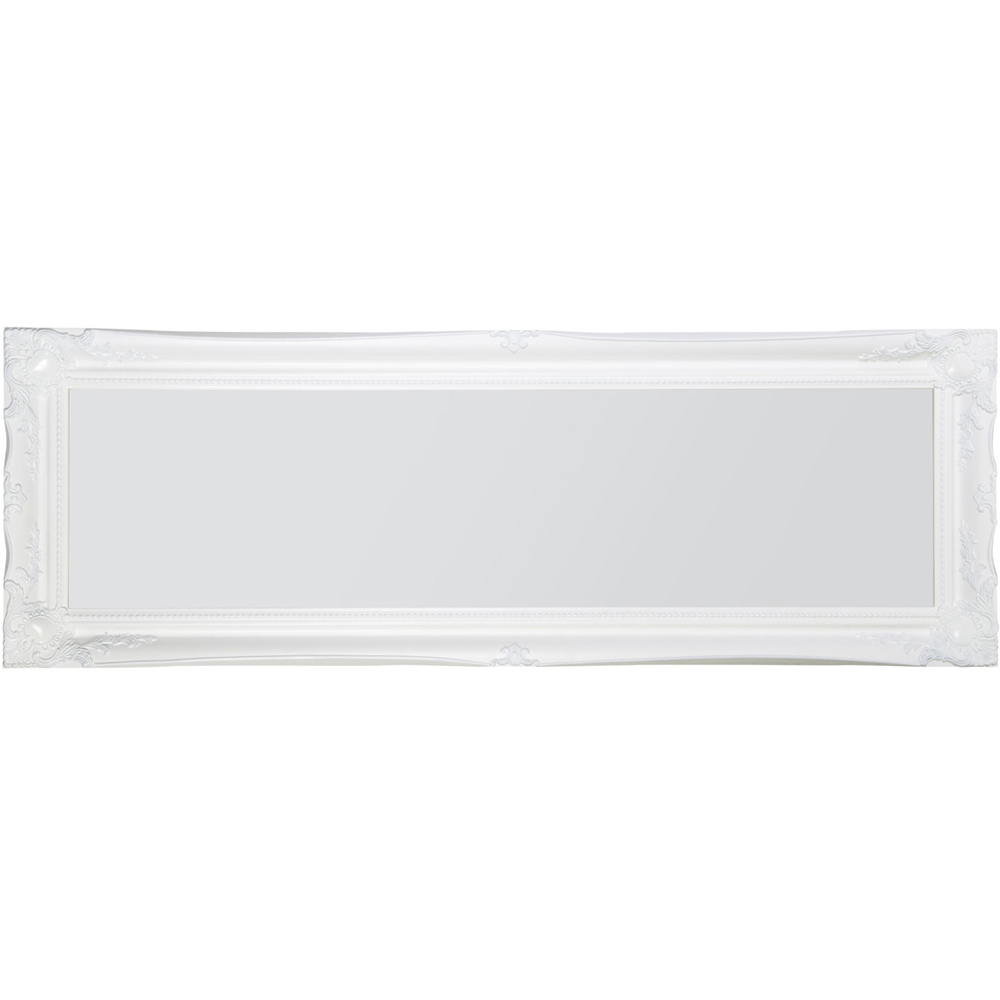 MirrorOutlet Hamilton White Shabby Chic Wall Mirror 137 x 46cm Image 3