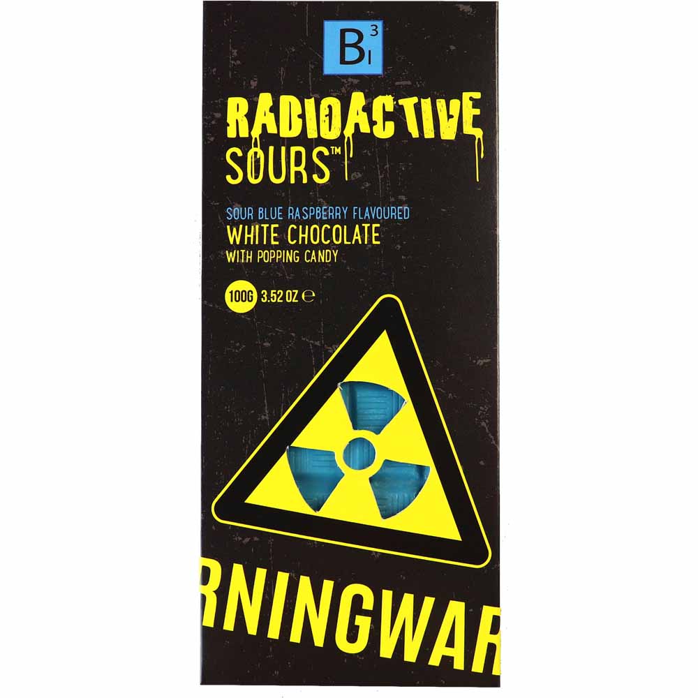 Radioactive Sours Chocolate Bar 80g Image 3