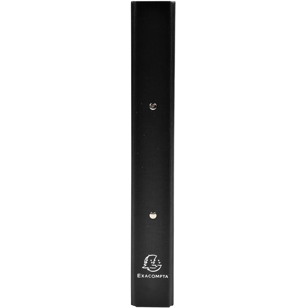 Exacompta A4 Black 40mm Spine 2 Ring Binder 20 Pack Image 2