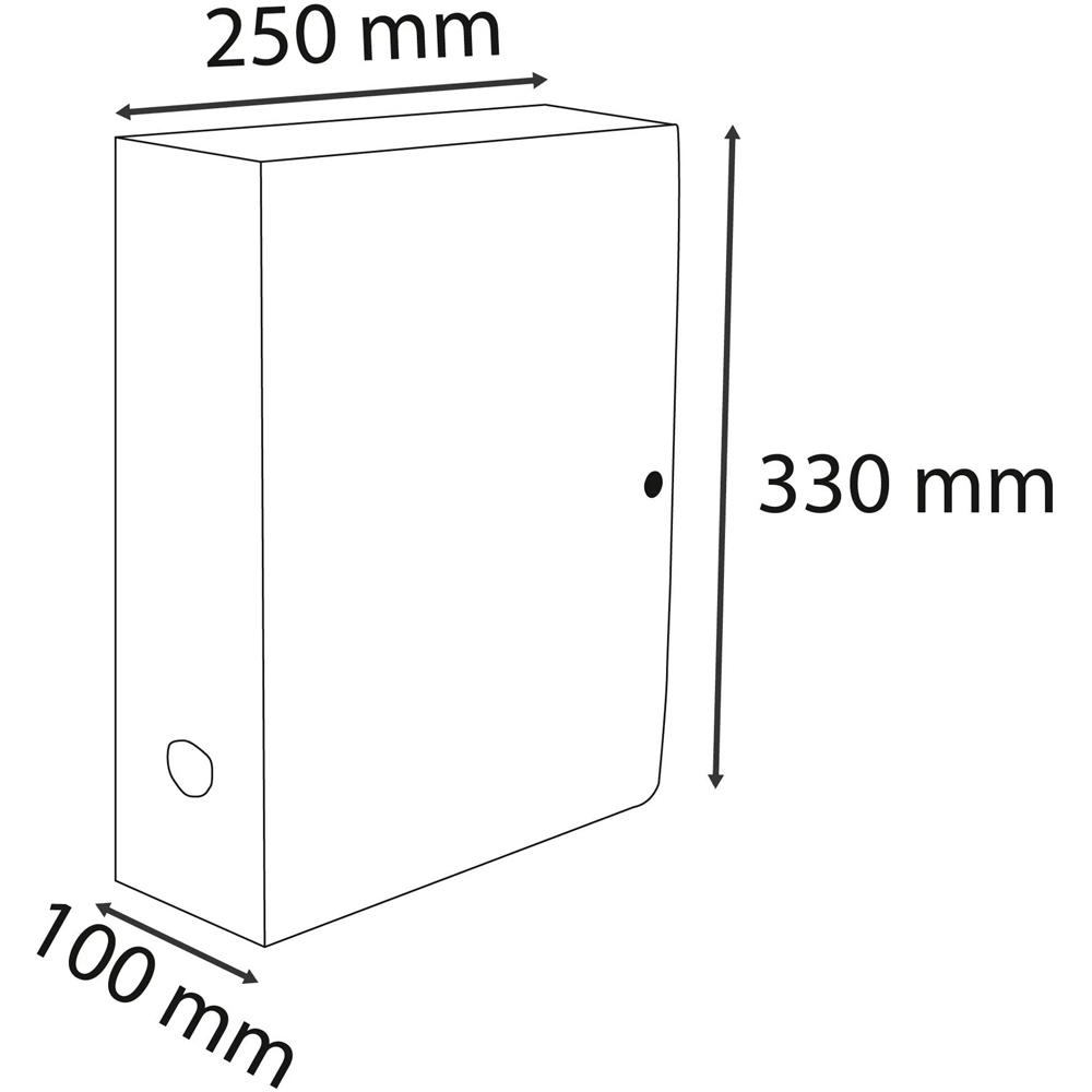 Exacompta Assorted Colour Recycled 80mm Snap Back Filing Box 6 Pack Image 9