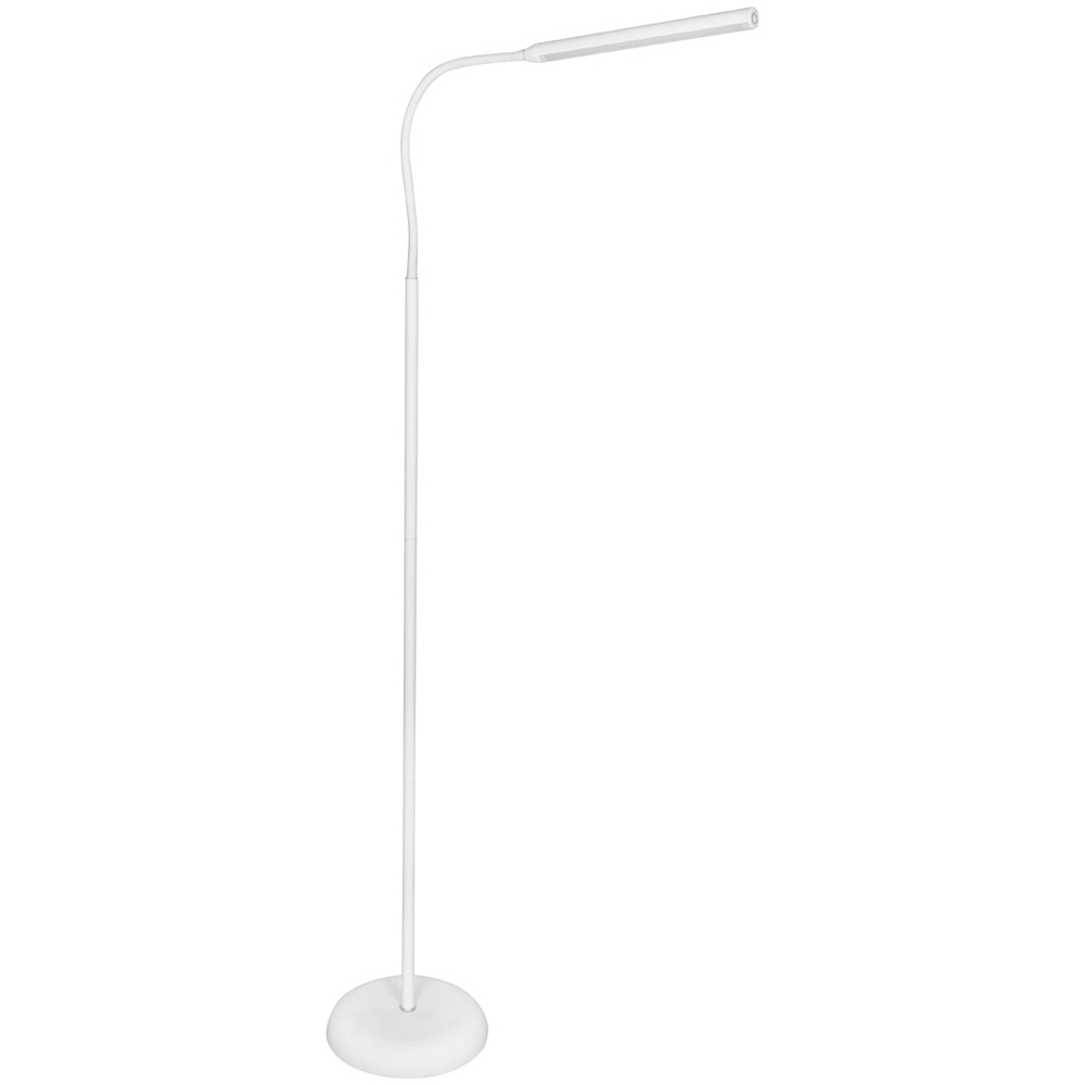 Sewing Online SO1260 White Single Tube Dimmable LED Lamp Floor Lamp with Adjustable Brightness Image 1
