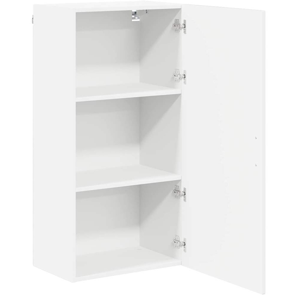 vidaXL Single Door High Gloss White Kitchen Wall Cabinet Image 5