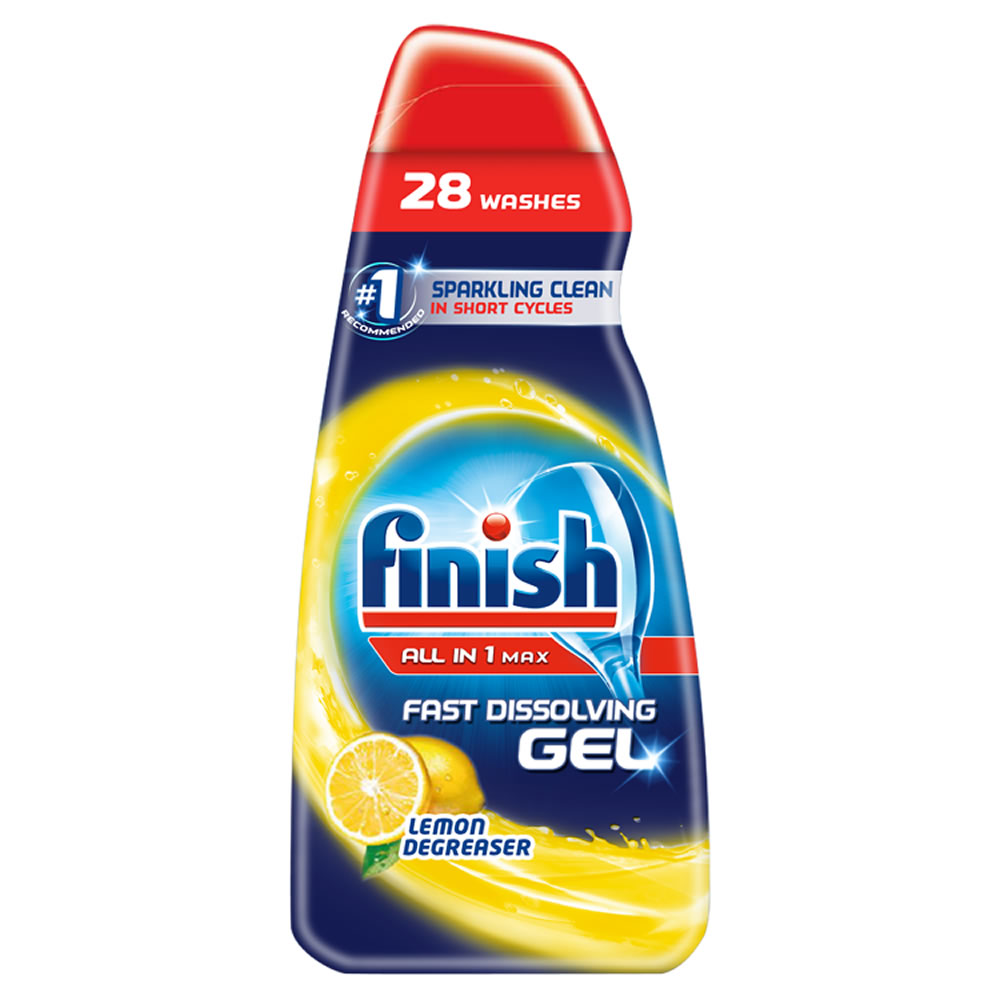 Finish All in One Max Lemon Dishwasher Degreaser 700ml Image