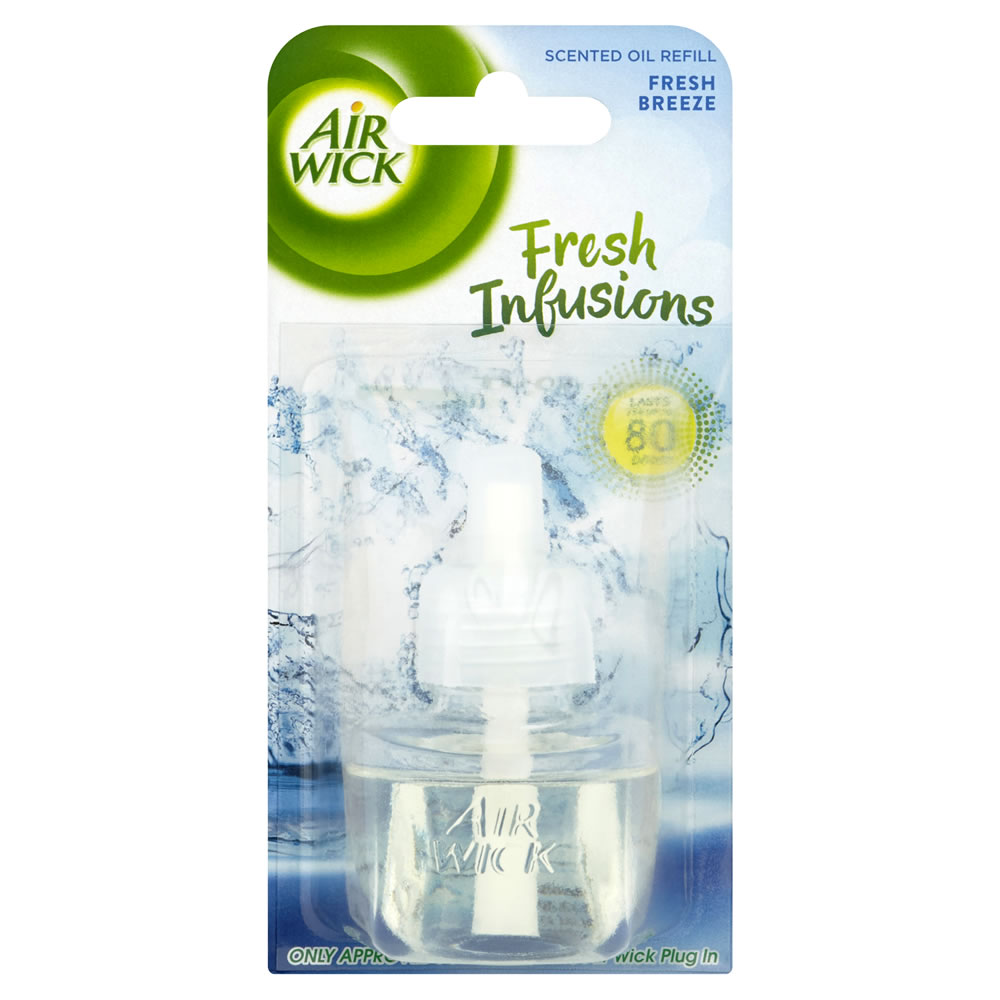 Air Wick Fresh Breeze Fresh Infusions Scented Oil Refill 19ml Image