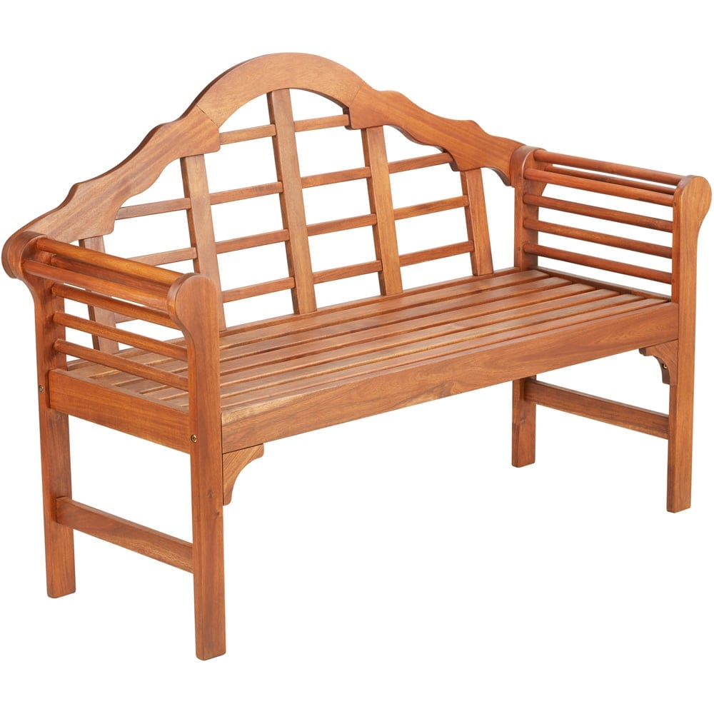 Garden Gear Lutyens Acasia Bench Image 4