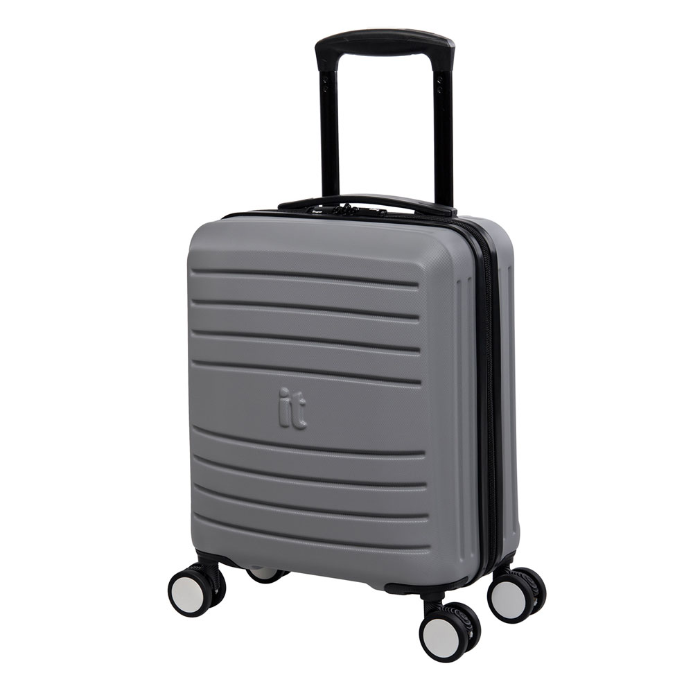 it luggage Gravitate Silver 8 Wheel 44cm Hard Case Wilko