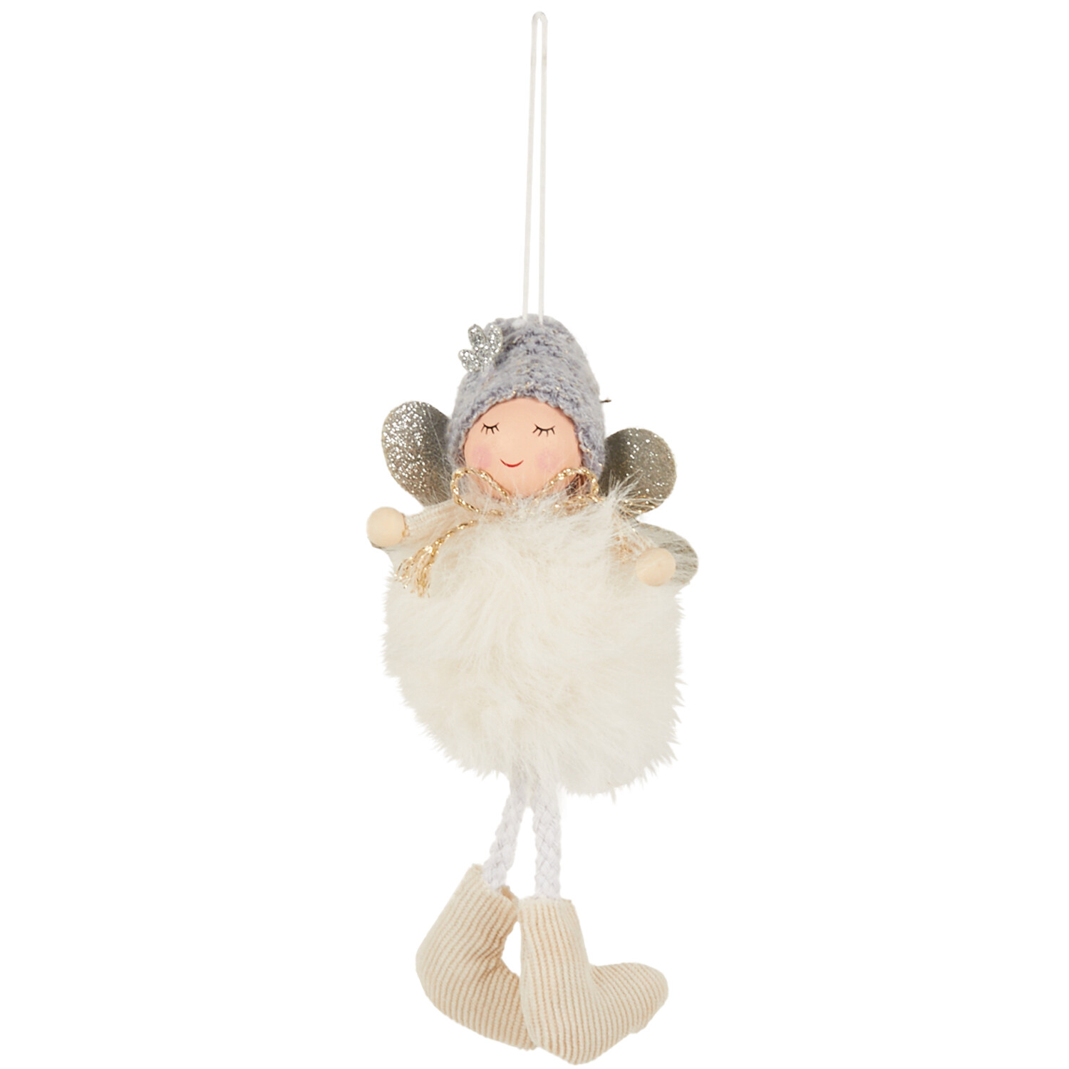 Fluffy Fairy Hanging Decoration Image 3