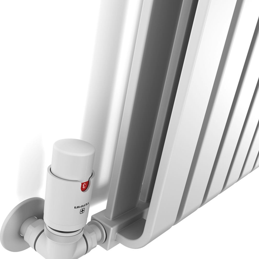 Terma Warp Room 3317 BTU Matt White Radiator 330 x 1565mm Image 6