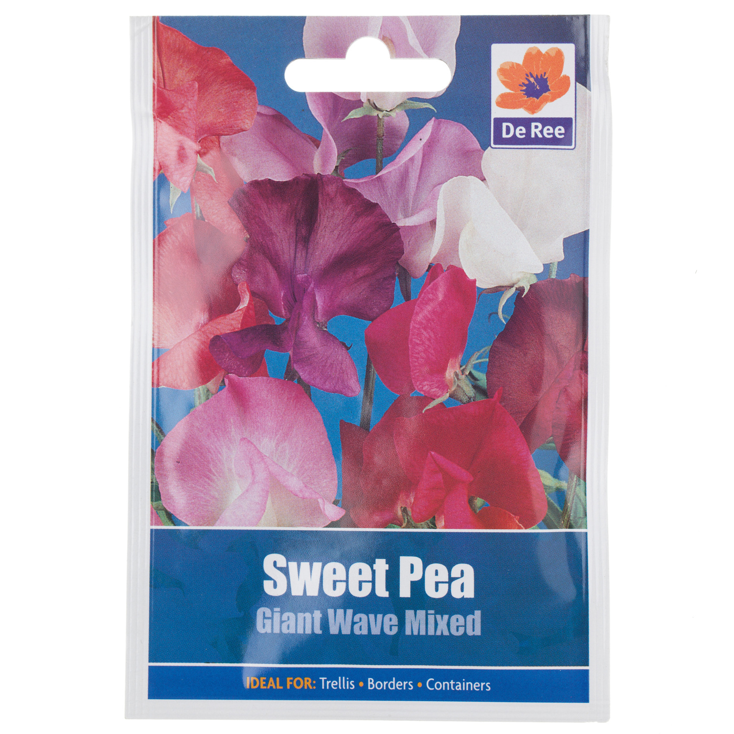 Sweet Pea Giant Wave Seed Packet Image