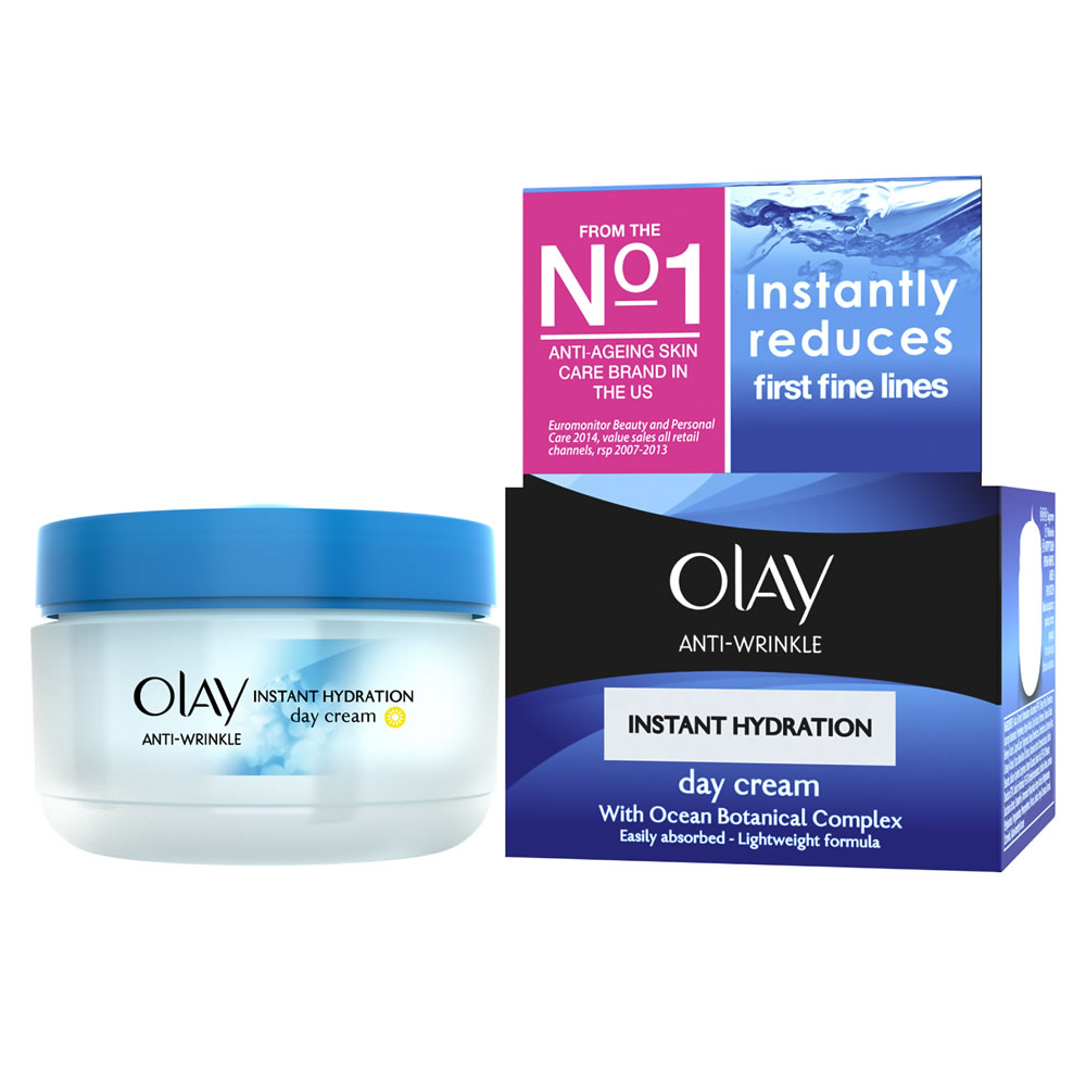 OLAY Anti Wrinkle Instant Hydration Day Cream 50ml Image 2