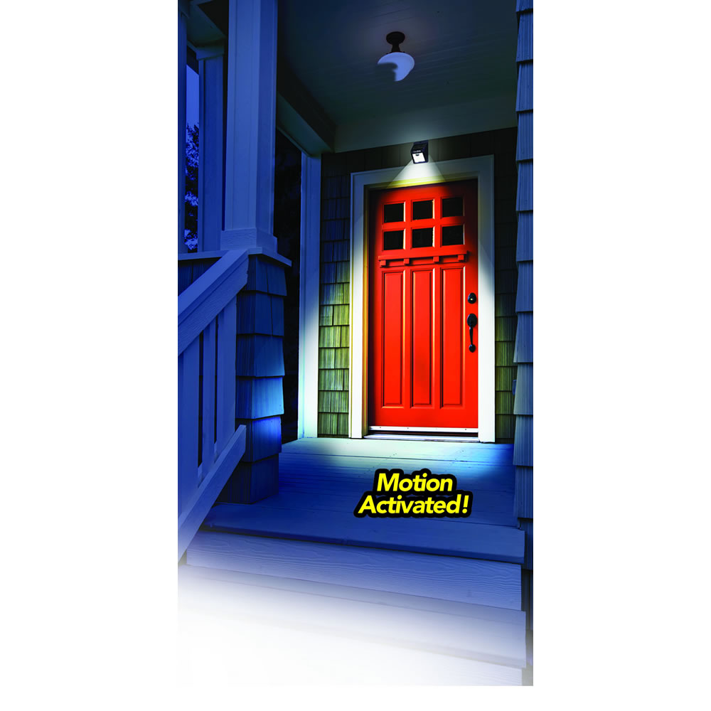 Jml Ever Brite Led Solar Powered Motion Activated Indoor Outdoor Jml Ever Brite Led Solar Powered Motion Activated Indoor Outdoor Security Night Lamp Light