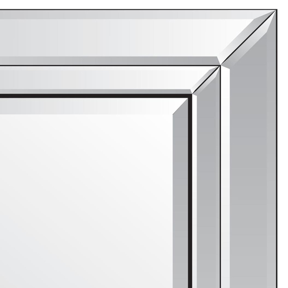 Cranbury Double Edge All Glass Full Length Mirror 174 x 85cm Image 5