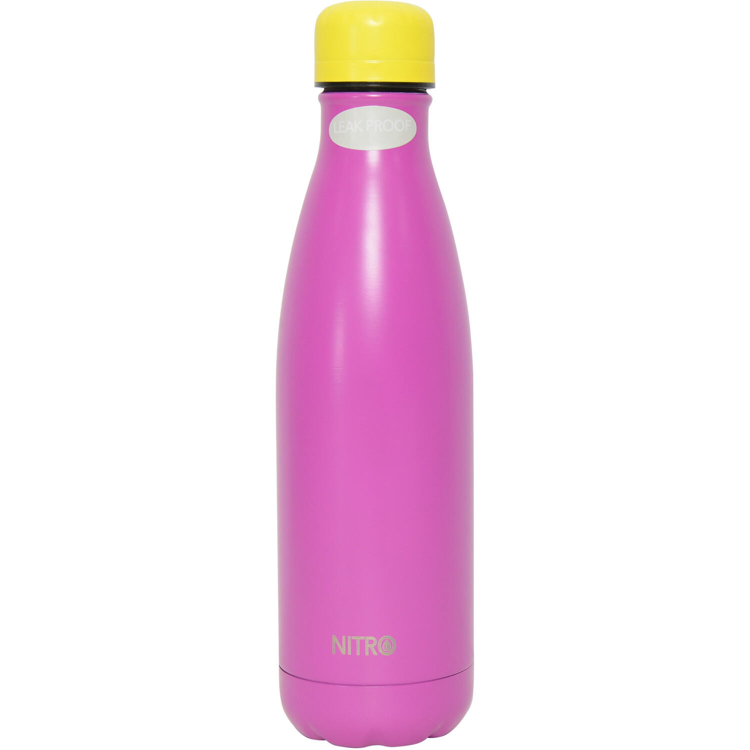 Nitro Neon Pink/Coral Stainless Steel Bottle Image 1