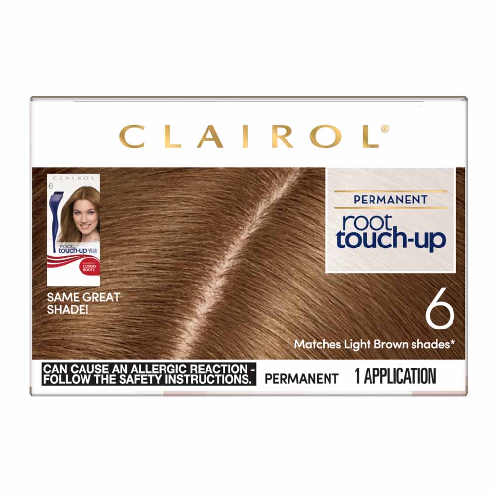 Wella Clairol Root Touch-Up 6 Light Brown Hair Dye Image 5