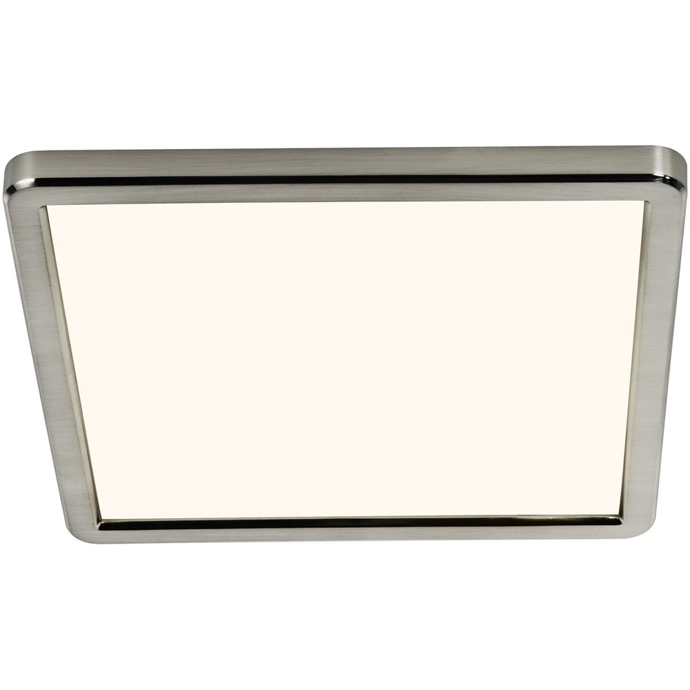Nordlux Oja 29 Square 3000/4000K 3-Step Brushed Nickel LED Ceiling Light Image 2