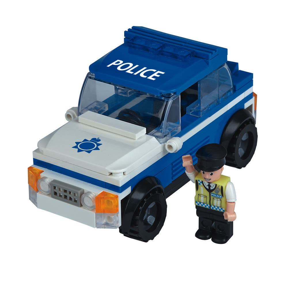 Wilko Blox Police Car Small Set Image 1