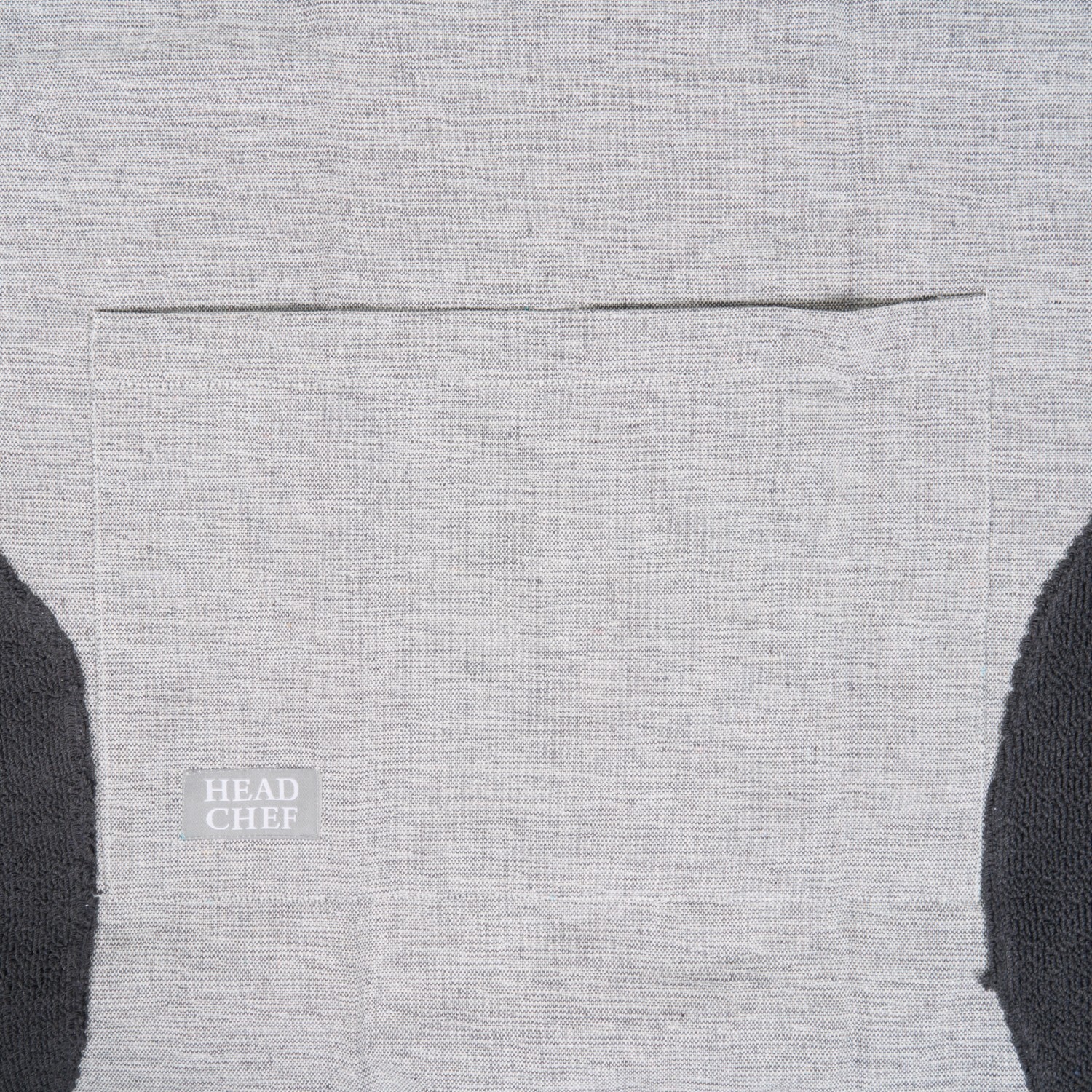 Head Chef Polycotton Apron Grey Image 3