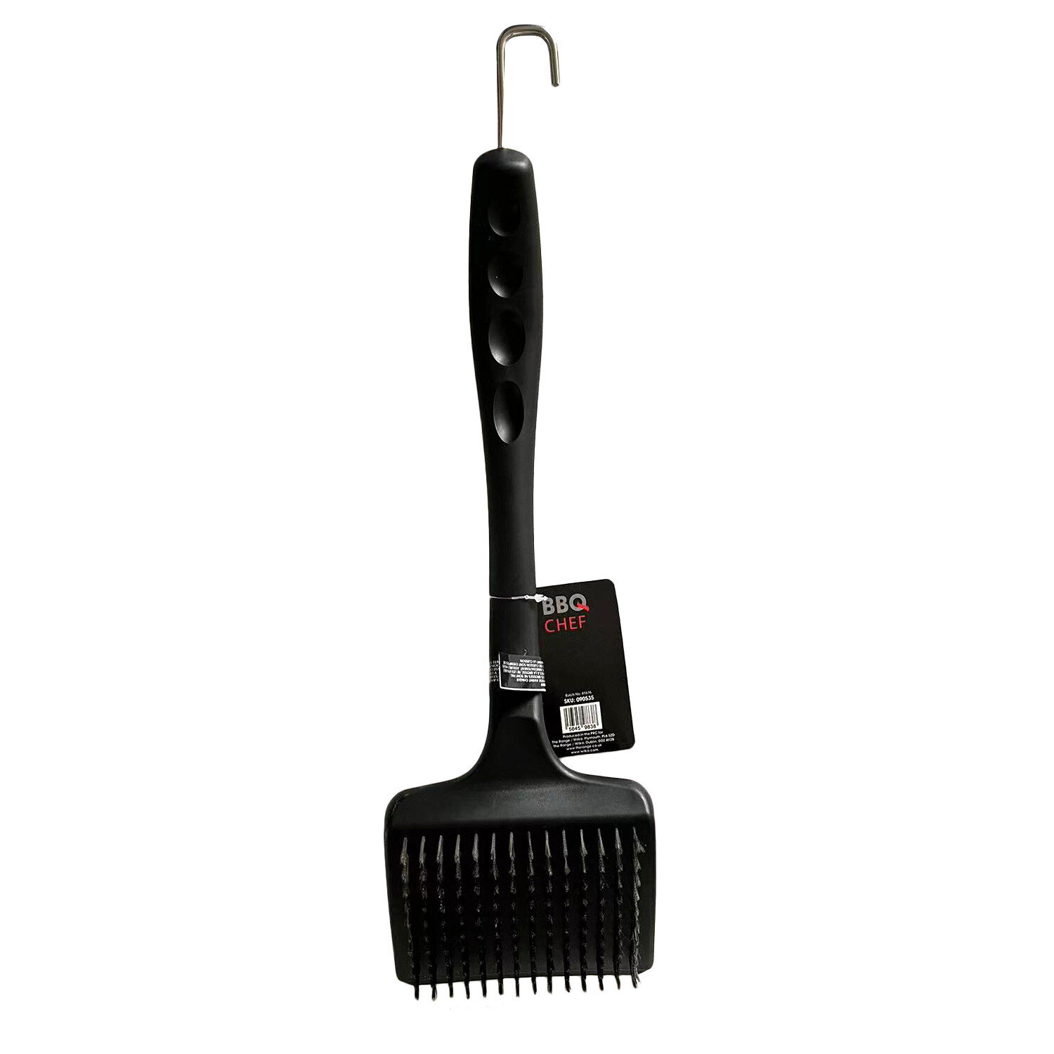 TPR Handle Brush - Black Image