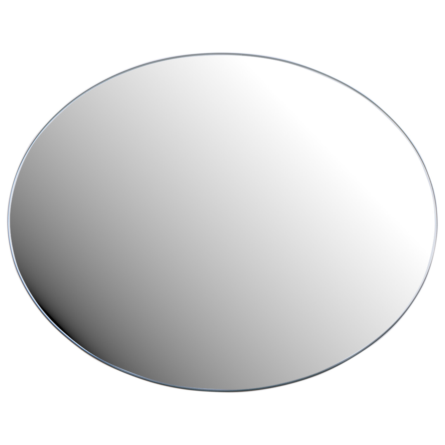 Round Mirror Finish Candle Holder Silver Image 4