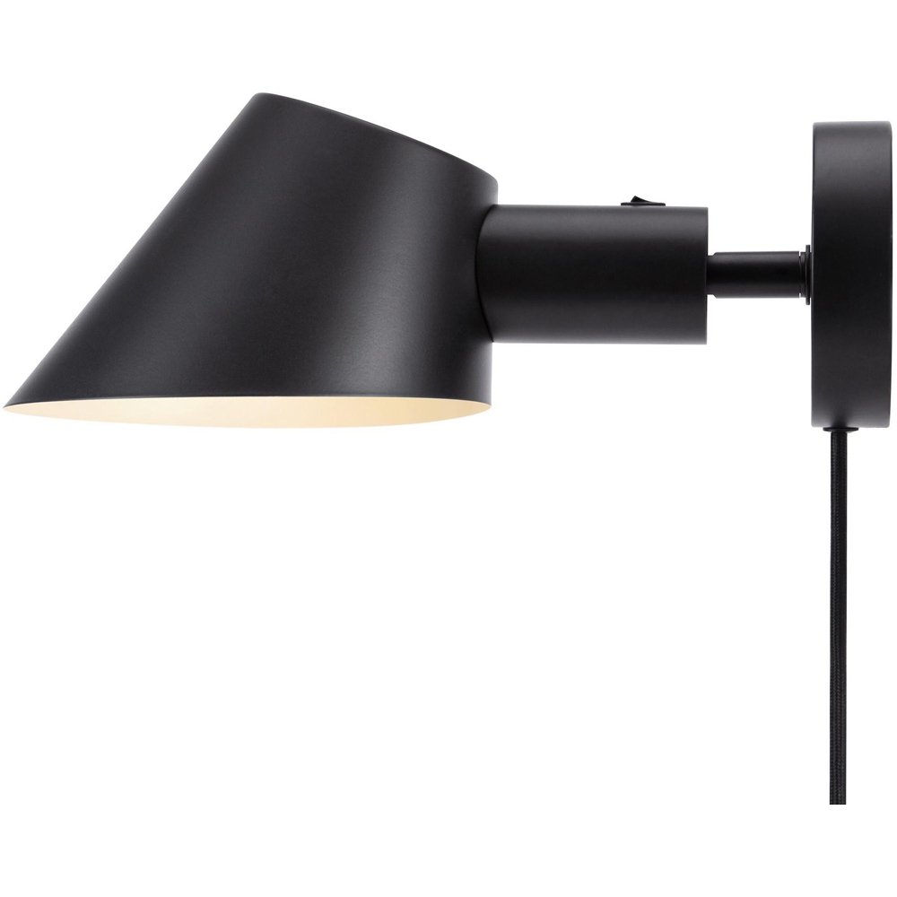 Nordlux Stay Short Black Wall Light Image 4