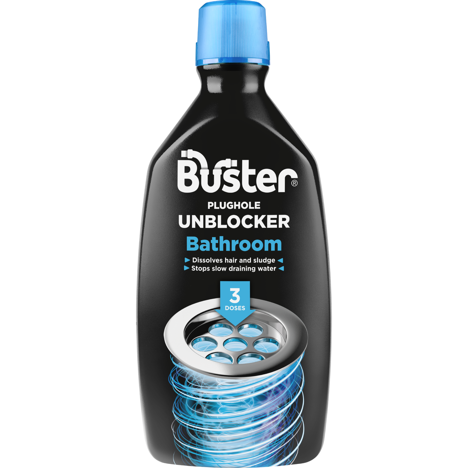 Buster Bathroom Plughole Unblocker 1L Image
