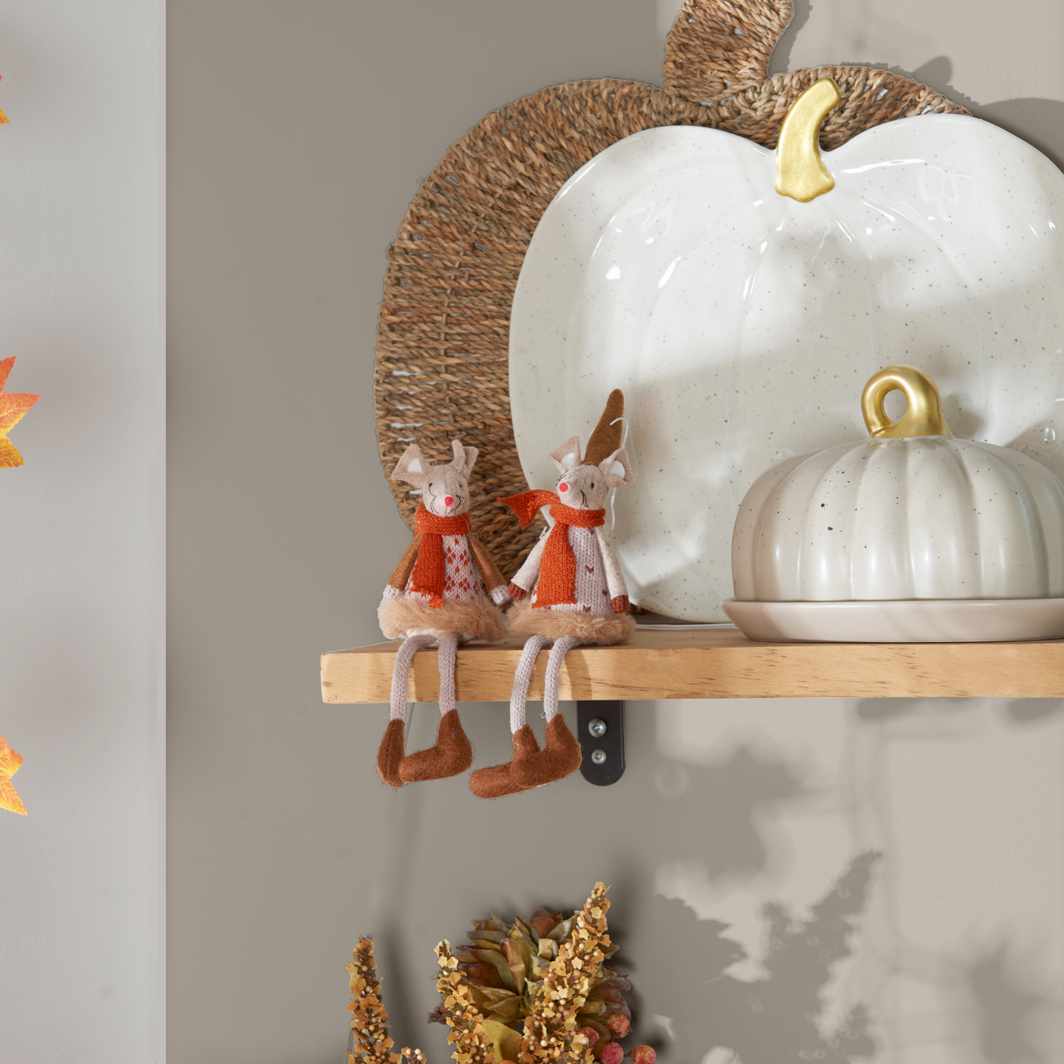 Autumnal Sitting Mice Image 2