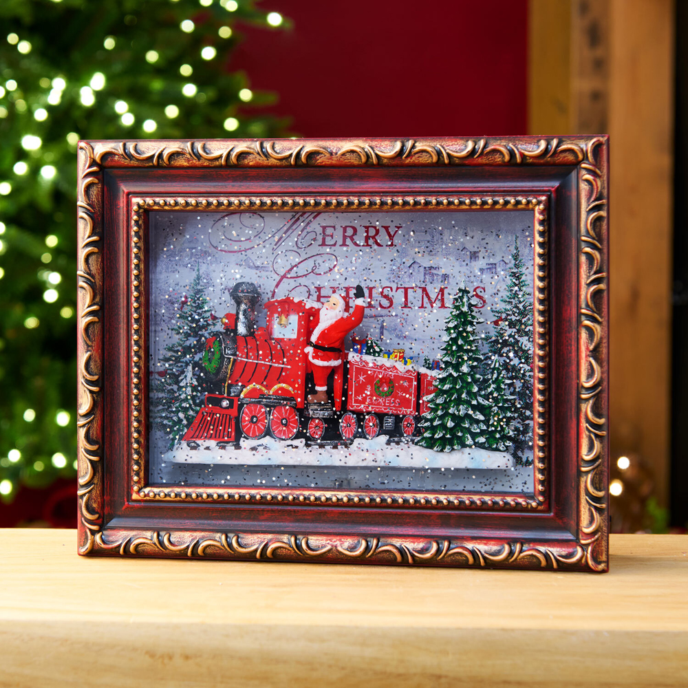Christmas Frame Glitter Spinner Image 3