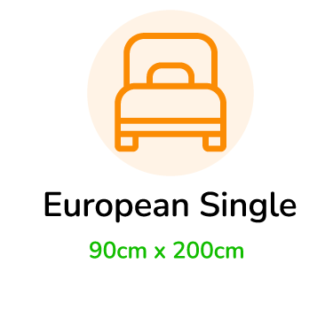 the sleep people european single mattress