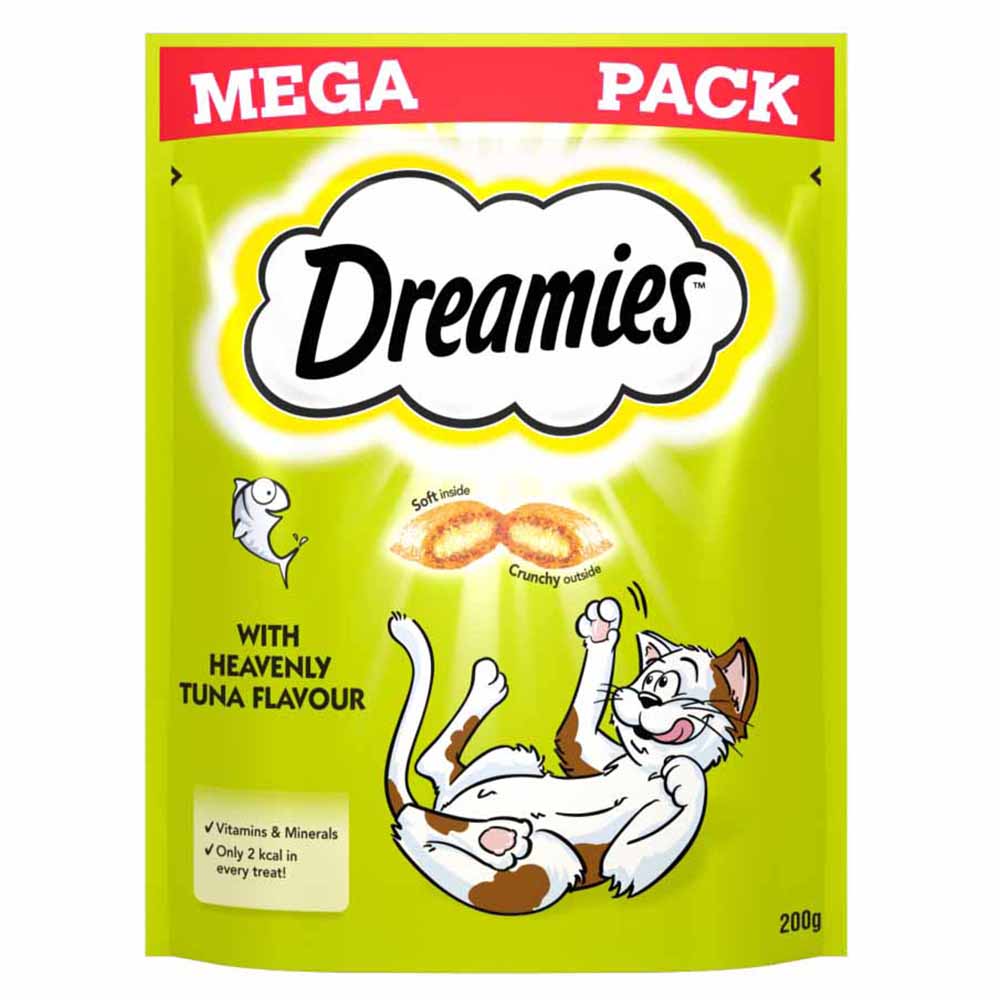 Dreamies Heavenly Tuna Cat Treats Mega Pack 200g Image 2