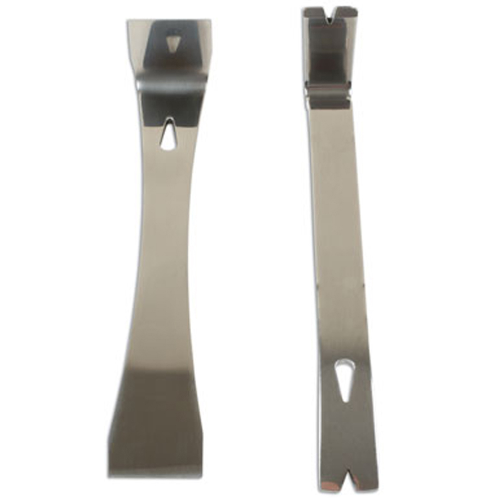 Laser 7648 2 Piece Stainless Steel Pry Bar Set Image 4