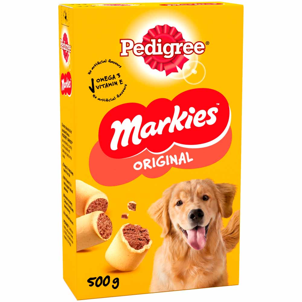 Pedigree Markies Adult Dog Treats Marrowbone Biscuits 500g Image 2