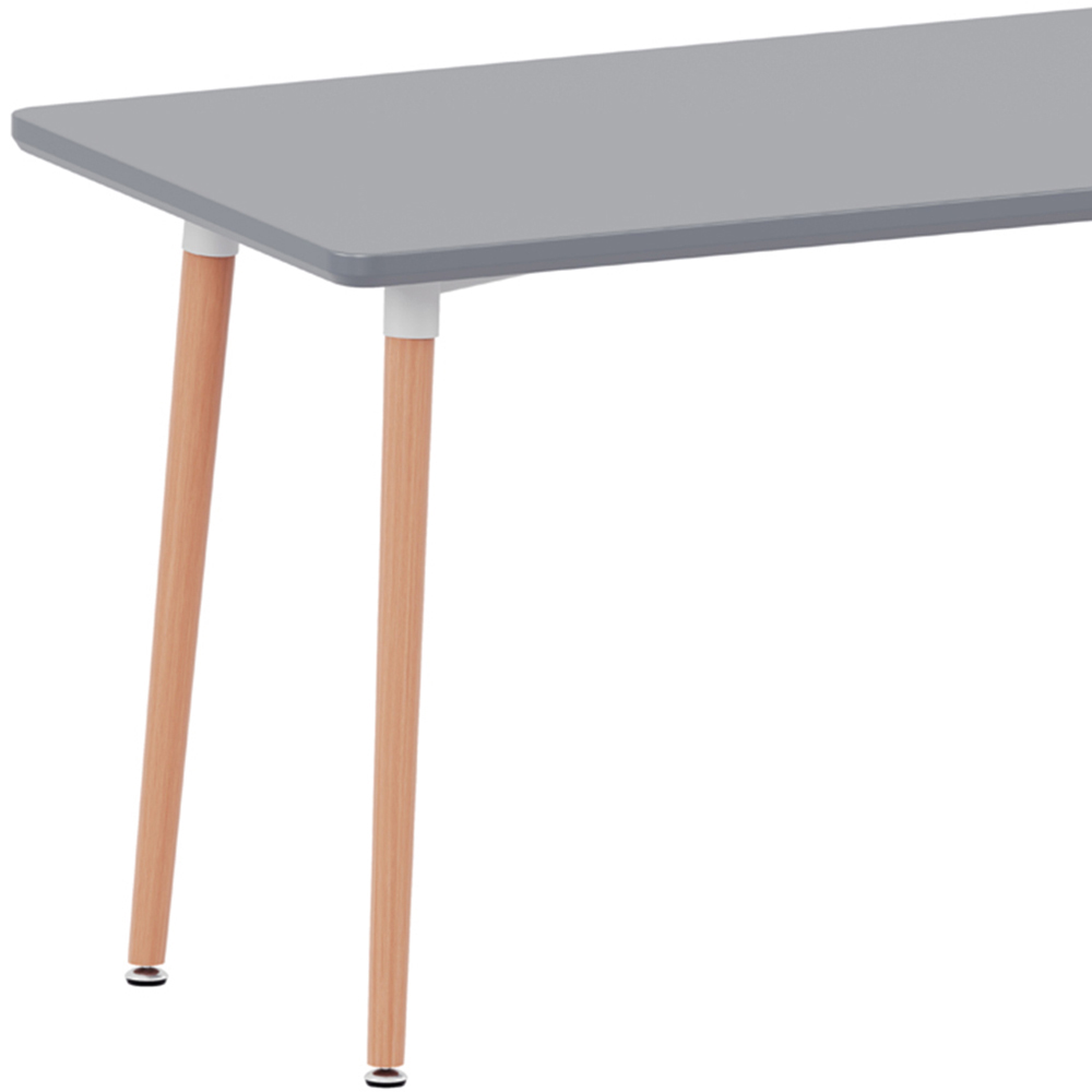 Vida Designs Batley 4 Seater Grey Dining Table Image 3