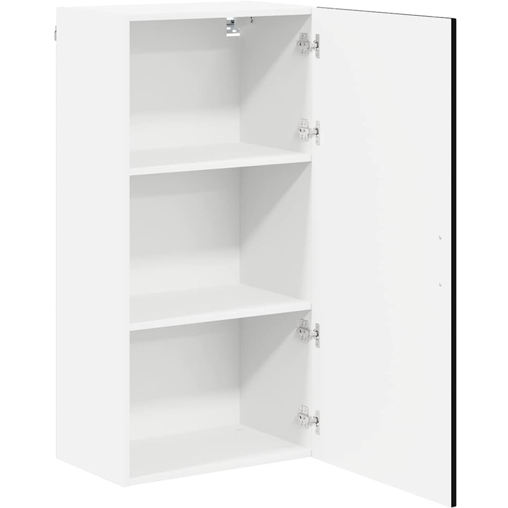 vidaXL Single Door Black Kitchen Wall Cabinet Image 5