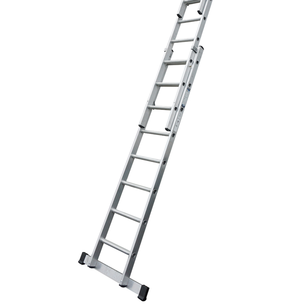 Lyte Ladders & Towers LytePro+ EN131-2 Professional Industrial 3 Section 8 Rung Extension Ladder Image 3