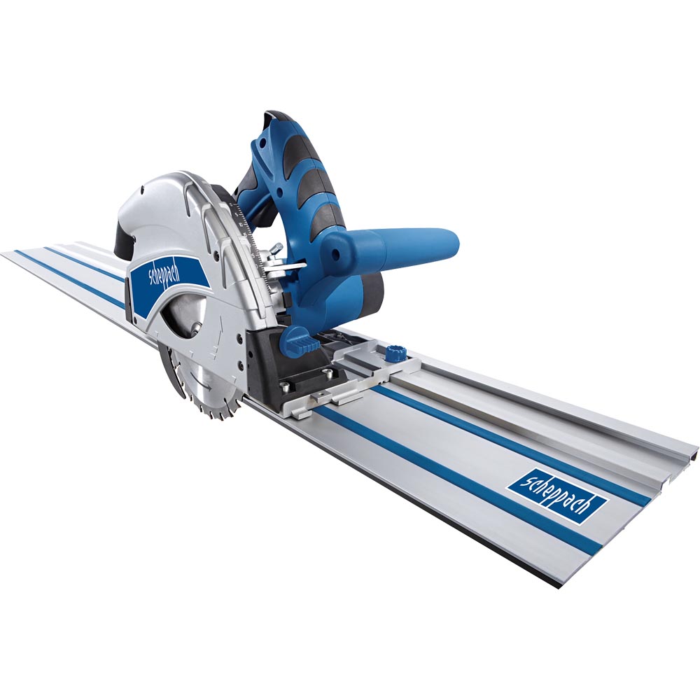 Scheppach Plunge Saw 160mm 1200W with Guide Track Image 6