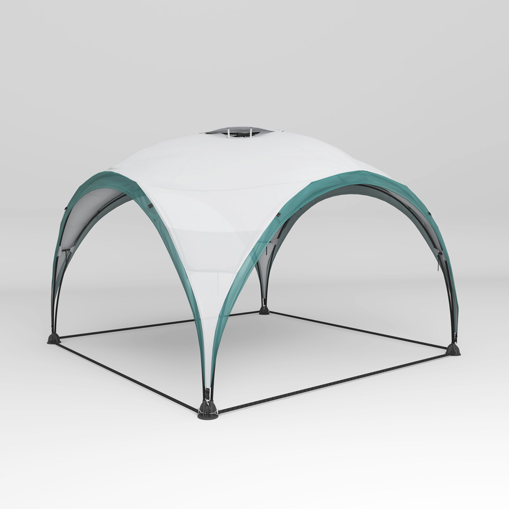 Living and Home 3 x 3m Green Gazebo Canopy Image 5