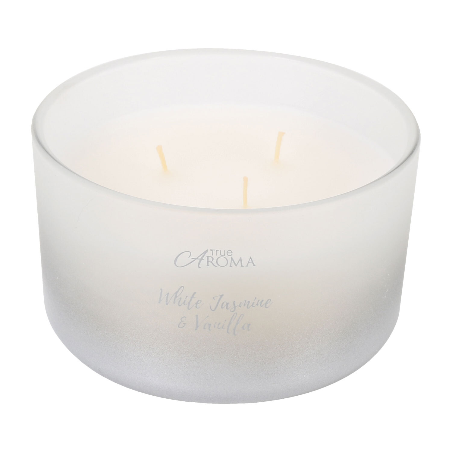 Silver White Jasmine & Vanilla Candle Image 2