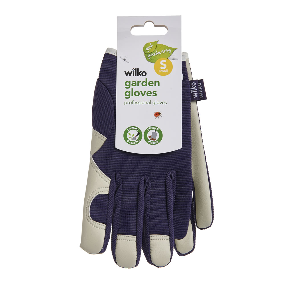 Wilko Small Professional Garden Gloves Image 1